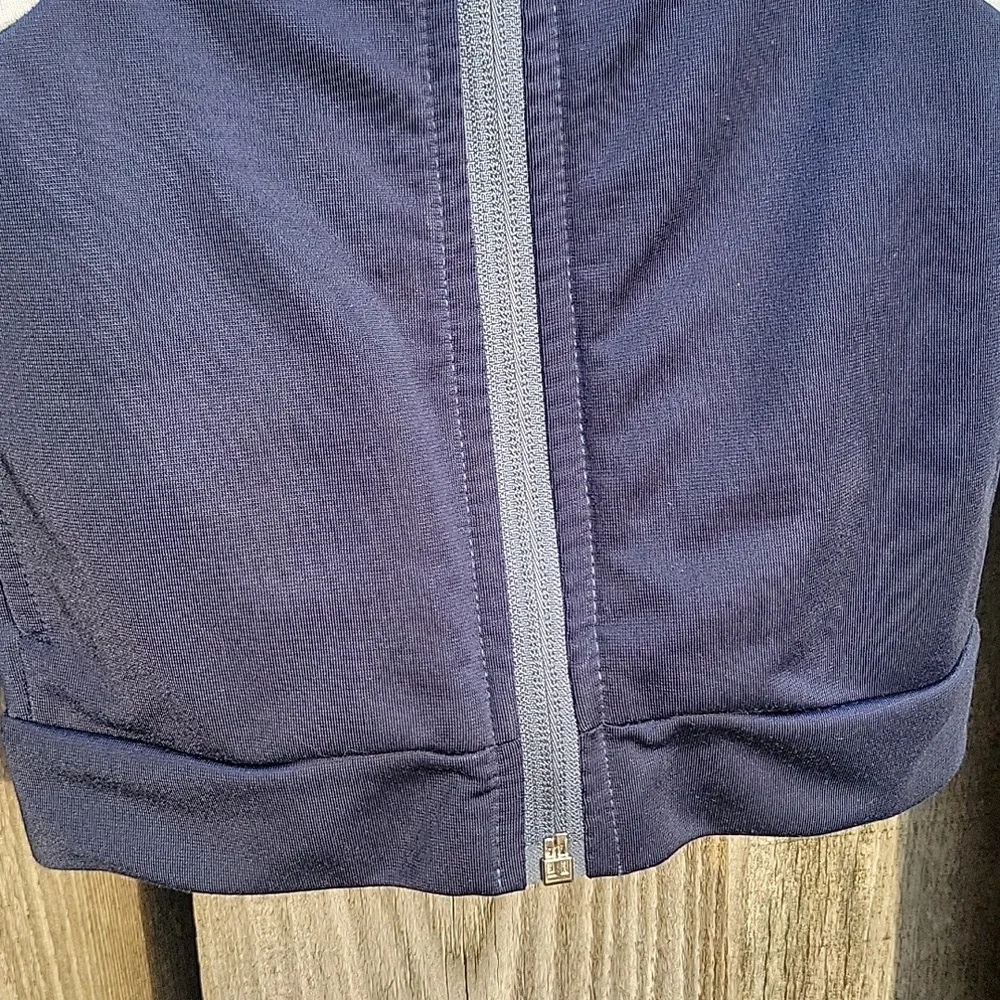 PUMA Infant's Medium Blue Logo Zip-Up Track Jacket